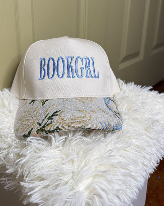 BOOKGRL Floral Trucker Hat