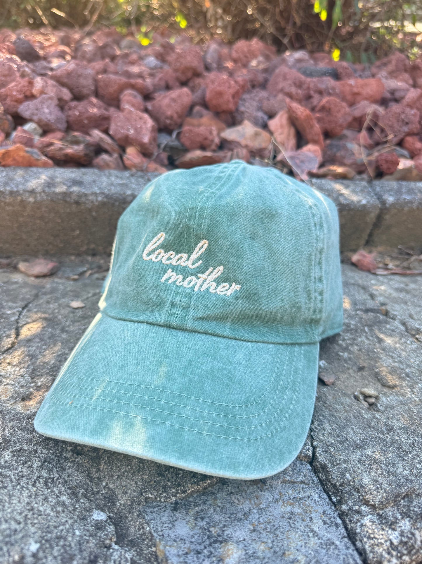 Local Mother Baseball Cap - Green