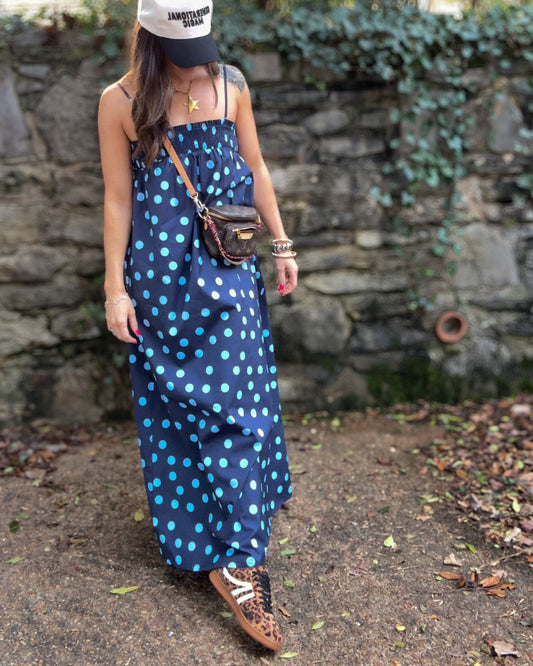 The Polka Pop Maxi Dress