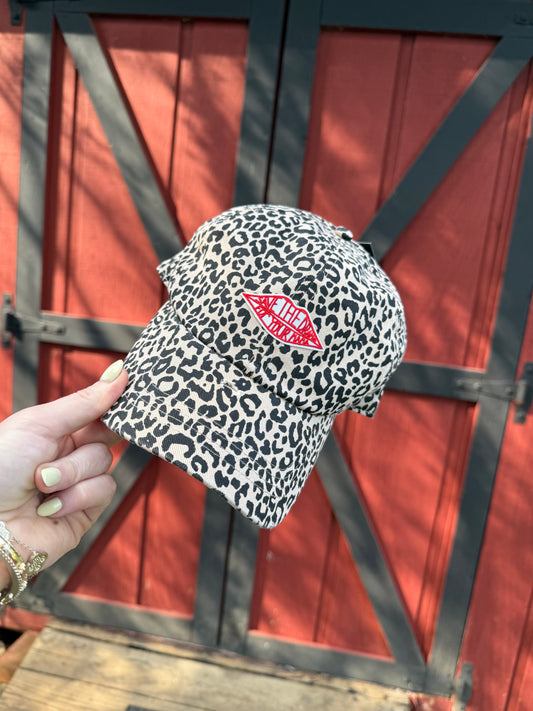 Save The Drama For Your Mama Patch Cheetah Dad Cap