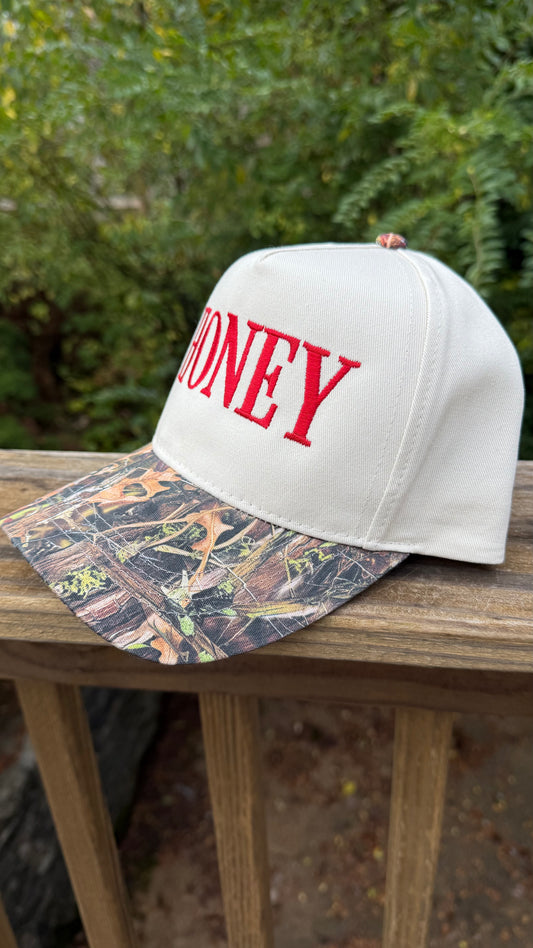 HONEY Camo Hat