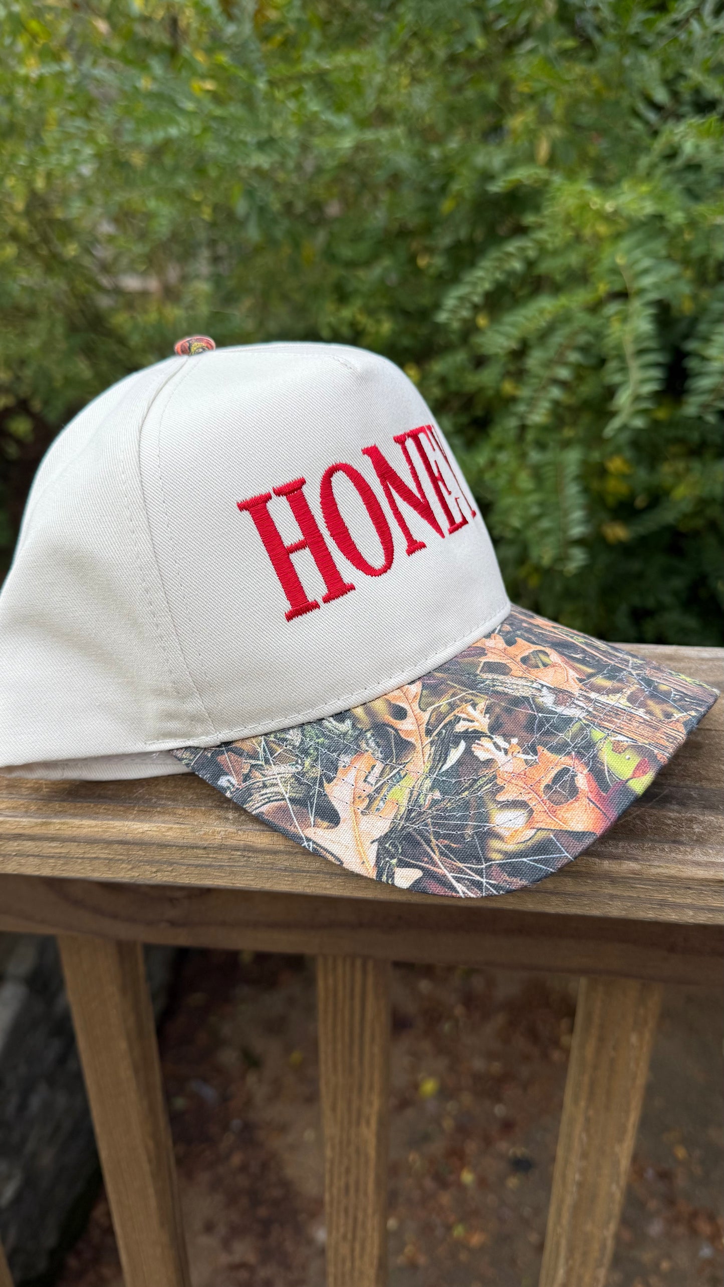 HONEY Camo Hat