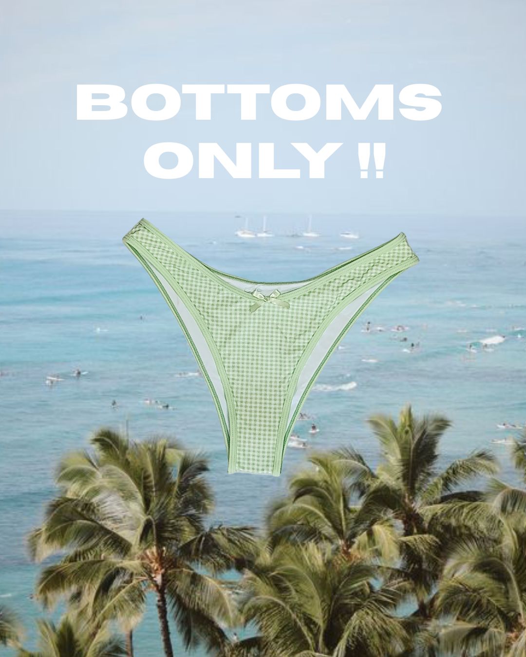 The Seaside Picnic Bikini Bottoms