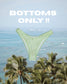 The Seaside Picnic Bikini Bottoms