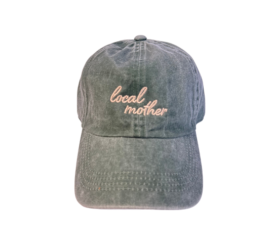 Local Mother Baseball Cap - Green