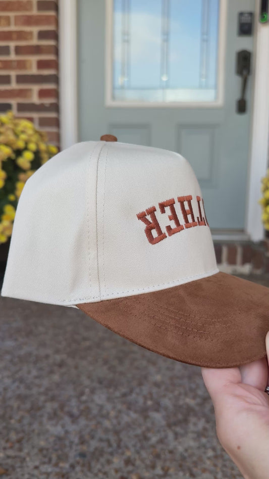 UPSIDE DOWN MOTHER HAT - SUEDE BRIM
