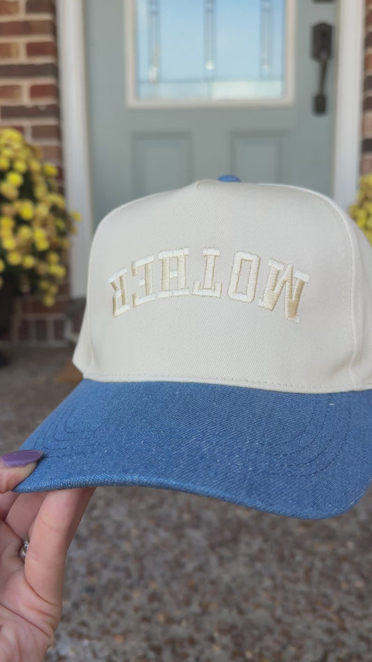 UPSIDE DOWN MOTHER HAT - DENIM BRIM